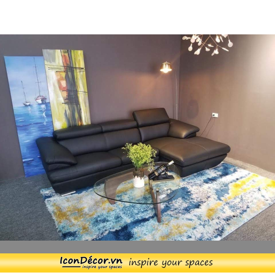 sofa da cao cấp chung cư đẹp