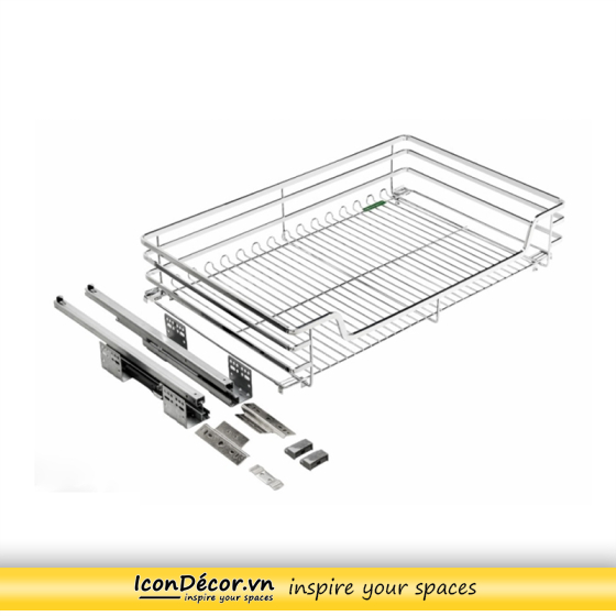 Kệ chén bát tủ dưới Pull-out Ecalite EL-EP7003