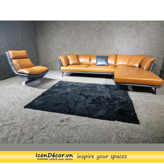 sofa da cao cấp nhà phố  