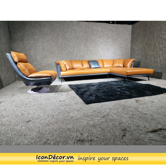 sofa da cao cấp nhà phố  