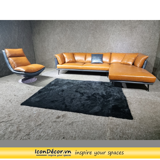 sofa da cao cấp nhà phố  