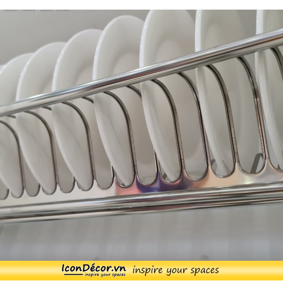Kệ chén cố định tủ trên V Bowl-Rack Ecalite EL-BV80H
