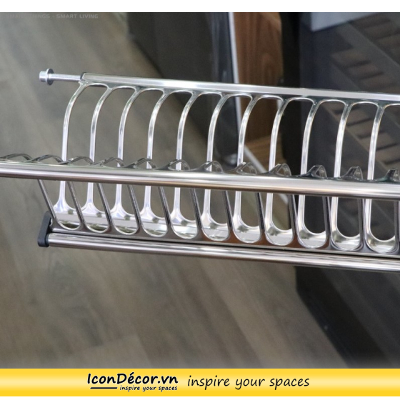 Kệ chén cố định tủ trên V Bowl-Rack Ecalite EL-BV80H