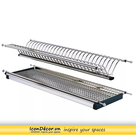 Kệ chén cố định tủ trên V Bowl-Rack Ecalite