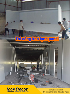 Thi công kho lạnh panel