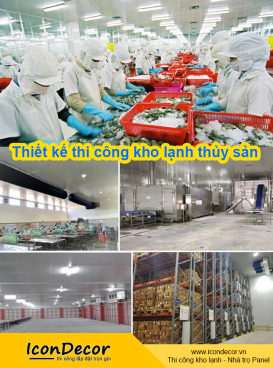 Thiết kế thi công kho lạnh thủy sản