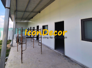Dự án nhà trọ panel mái tôn cách nhiệt – Giải pháp chống nóng cho khu công nhân