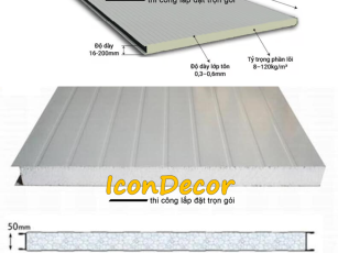 Kinh nghiệm chọn độ dày panel phù hợp cho phòng trọ