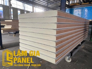 Vách ngăn panel PU 100mm