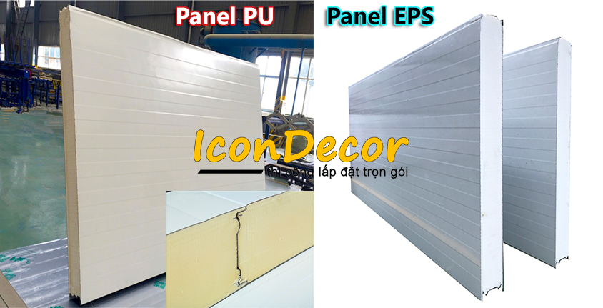 Dự án thi công phòng trọ bằng panel PU và EPS 