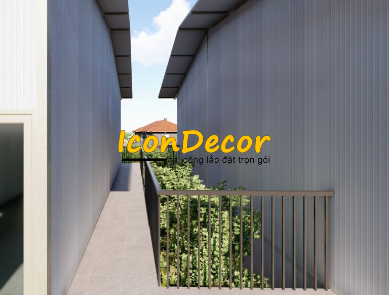 Làm phòng trọ bằng tấm panel