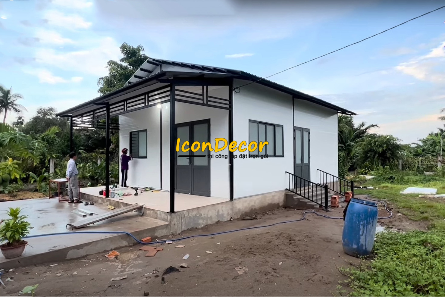 Xây dãy trọ bằng tấm panel – Bao nhiêu tiền 1m²