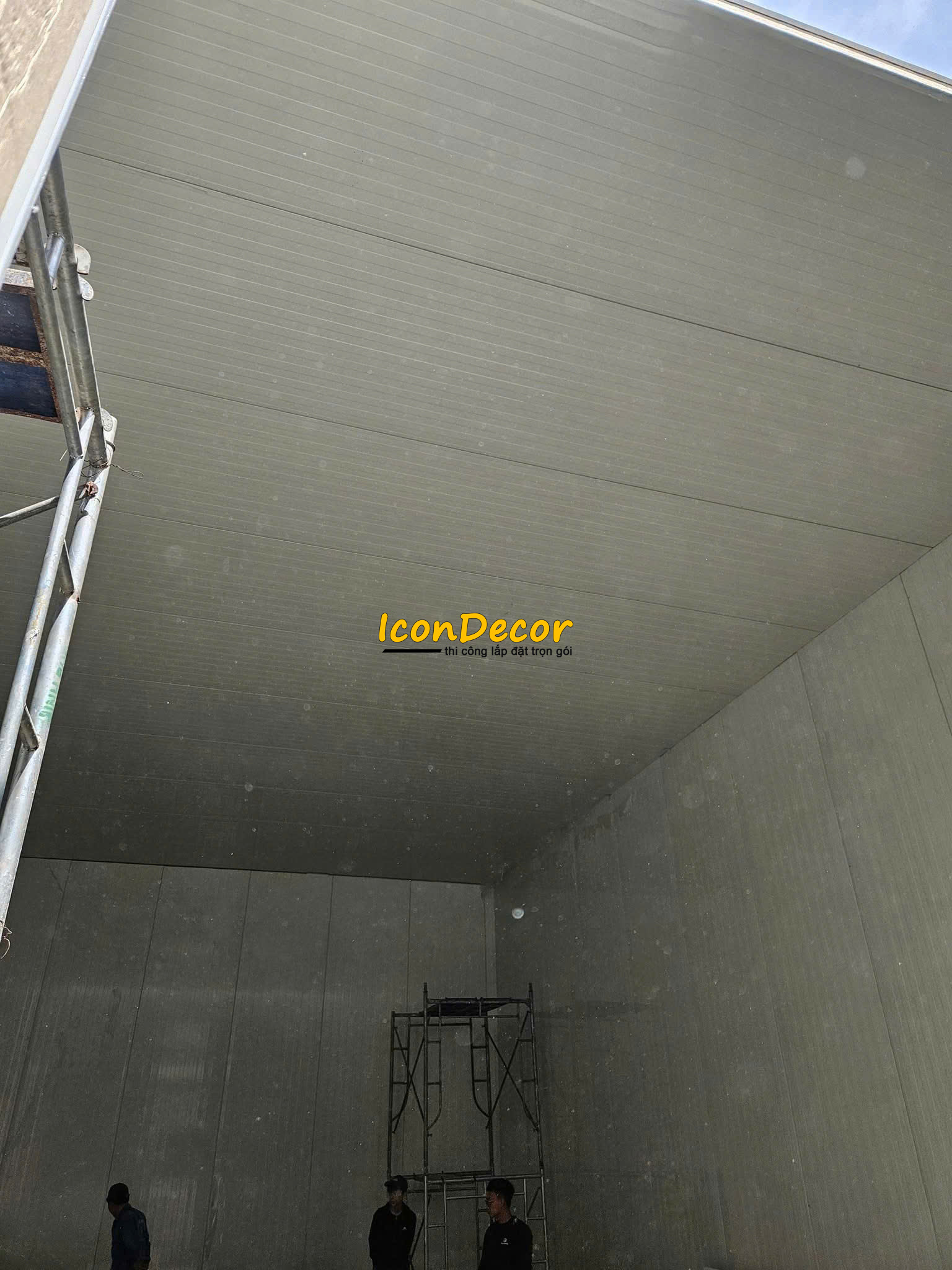 Dự án thi công vách panel phòng trọ tại Hóc Môn