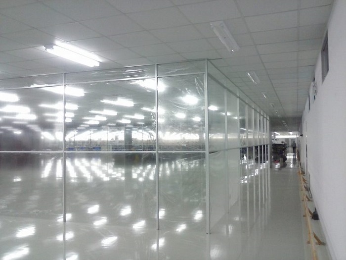 Vách ngăn nhựa trong suốt 