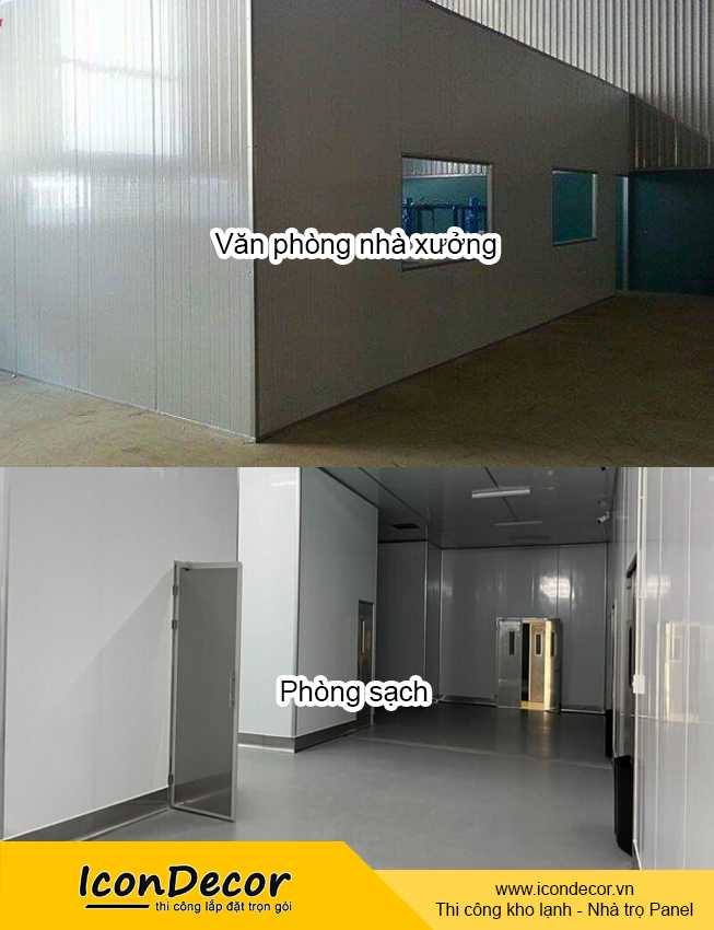 Ứng dụng panel cách nhiệt trong thực tế – Giải pháp cho nhà xưởng, kho lạnh, phòng sạch và dân dụng