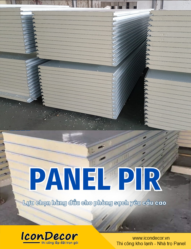 	Cấu tạo & nguyên lý cách nhiệt của tấm panel PU – PIR – EPS