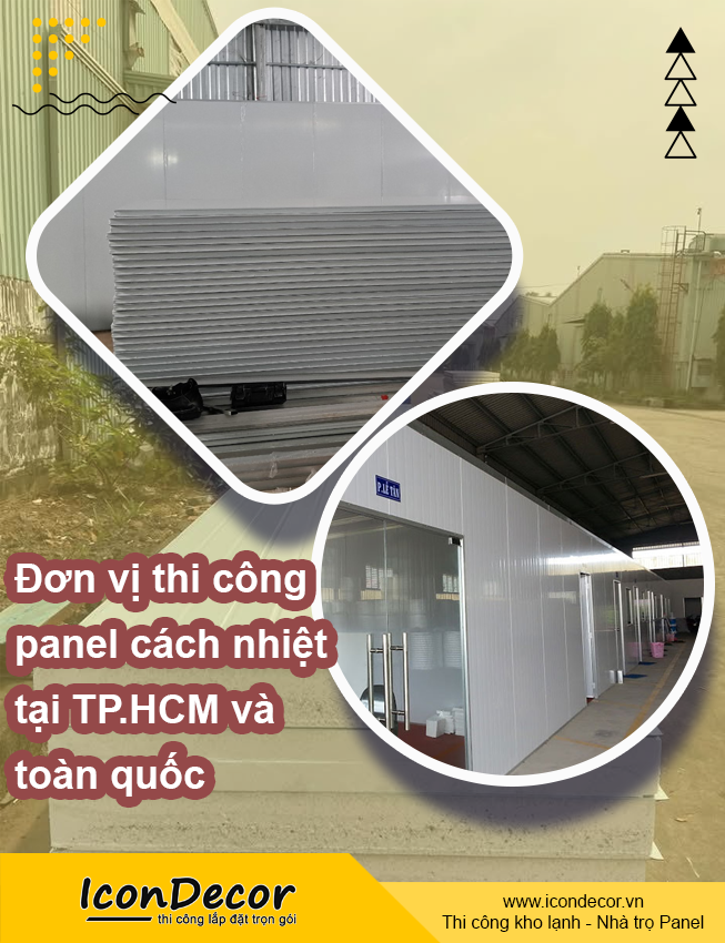 ICON Decor Việt Nam – Đơn vị thi công panel cách nhiệt tại TP.HCM và toàn quốc