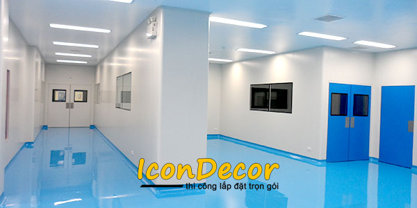 Thi công phòng sạch ngành điện tử – Không gian kiểm soát bụi, tiết kiệm điện năng