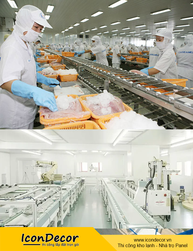 Thi công phòng sạch thực phẩm – Không gian sản xuất an toàn, dễ vệ sinh