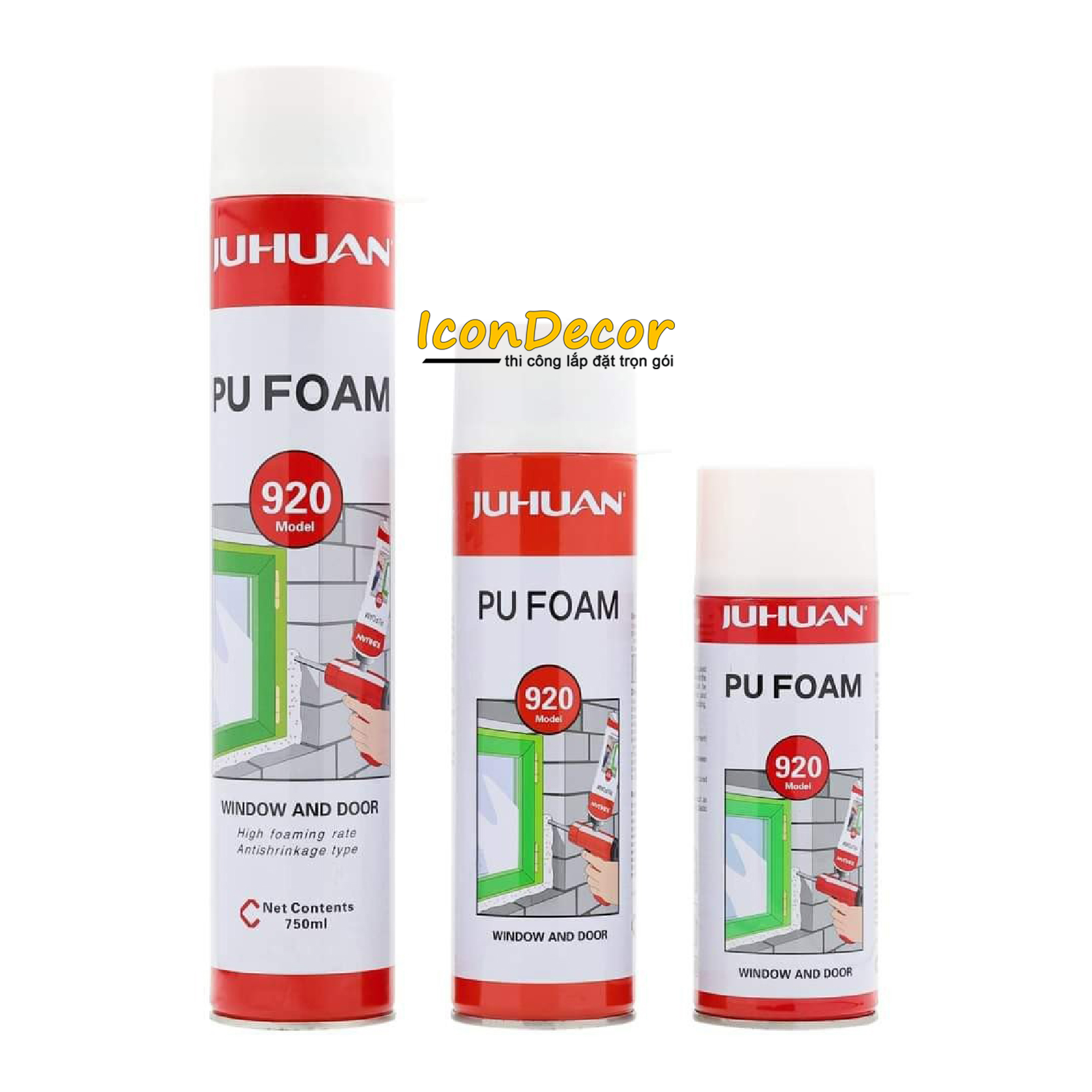 KEO bọt nở PU FOAM