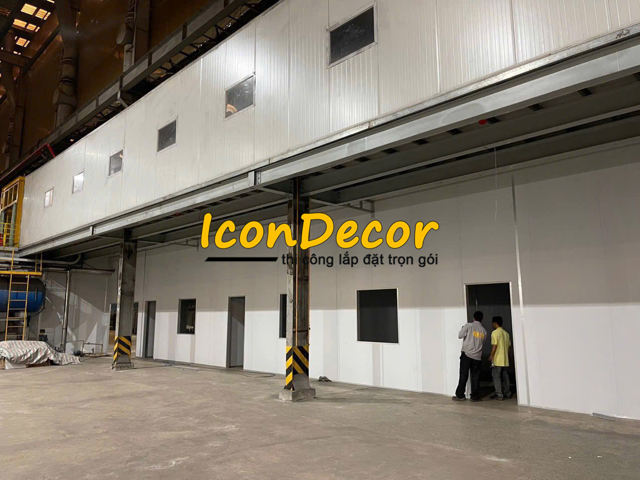kho lạnh, phòng trọ, nhà xưởng sử dụng panel 